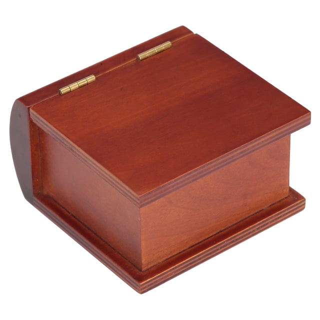 Caja de música Wind Pp, Cajas musicales de música con forma de libro de madera Caja de música Innovación moderna