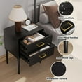 thumbnail image 3 of Smuxee Modern Two Drawer Nightstand, Easy Assemble, Durable, Elegant Furniture Storage, 3 of 10