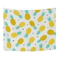 thumbnail image 2 of MYPOP Pineapple And Hearts Tapestry Wall Hanging Decoration Home Decor Living Room Dorm 60 x 40 inches, 2 of 4
