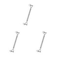 thumbnail image 3 of Youkk Stainless Steel Closed Body Turnbuckle Jaw Wire Rope Fork Screw Rigging Silver M5 3Set, 3 of 6