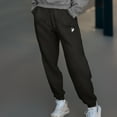 thumbnail image 3 of Dalix Heartly Ghost Embroidered Jogger Pant Soft Fleece Relaxed Fit Lounge Womens in Charcoal Htr 3XL XXX-Large, 3 of 5