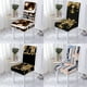 thumbnail image 2 of Funda de estilo de elementos europeos para silla de comedor, cubierta con patrón de flores para muebles de comedor, fundas para sillas para el hogar Stuhlbezug, 2 of 5