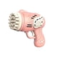 thumbnail image 1 of Máquina de burbujas de agua y jabón de 23 agujeros, juguete para hacer burbujas para niños (D rosa) Likrtyny Para estrenar, 1 of 8