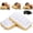 2*style White, variant on Pineapple Cloud Pillow, Soft Fluffy Bed Pillow for Sleeping Queen Size 48x74cm, Washable Breathable Fiber Fill for Back Side Stomach Sleepers (1*Style White)