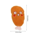 thumbnail image 2 of JOGZMZ Novelty Chicken Leg Pencil Pouch Soft Plush Fleece Novelty Pen Case Fun Food-Shaped Stationery Organizer, 2 of 6