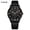 Black, variant on Women's Quartz Watch – Waterproof, Silicone Strap, Calendar Display, Luminous Dial