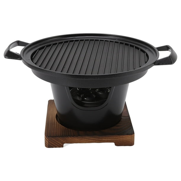 Smokeless Tabletop Charcoal Grill,Small Tabletop Grill Prevent Sticking