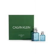 Calvin Klein Eternity Air 3.4 oz EDT spray + 1.0 oz EDT Men cologne Set NIB