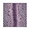 thumbnail image 5 of Better Trends Bath Rug 24" Square Bathroom Rug Mat Non-Slip Micro Polyester Bath Rugs for Bathroom Floor, Shower, Tub, Toilet Casablanca Collection - (Purple), 5 of 5