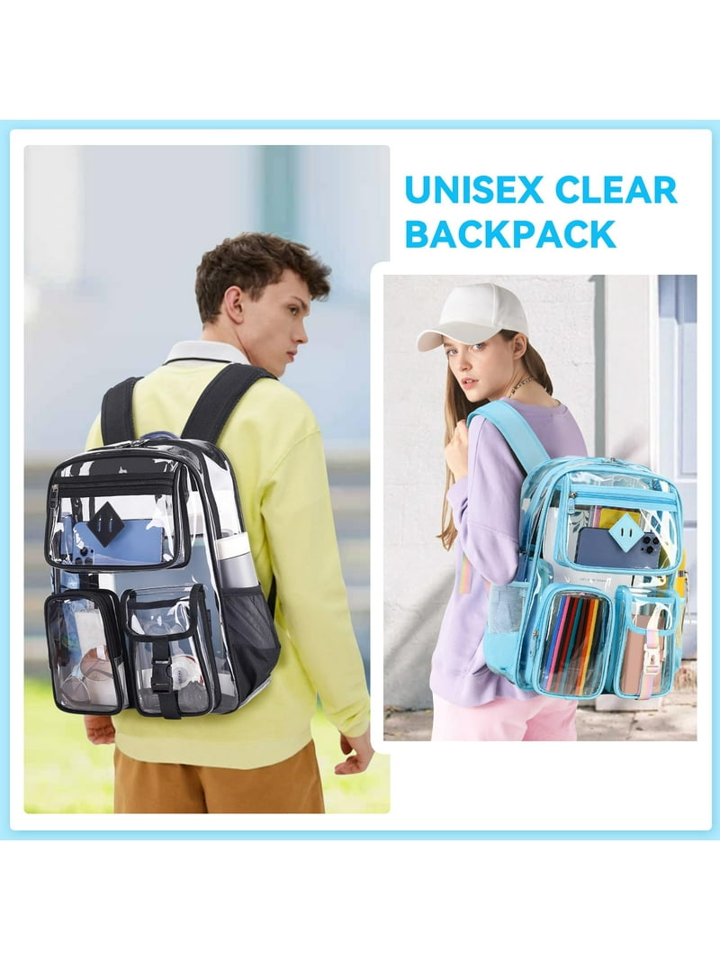 Sanmadrola Large Clear Backpack, Stadium Approved  display picture 3