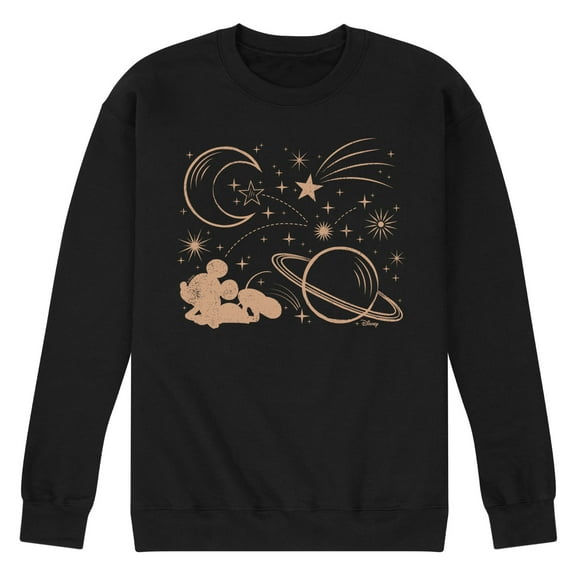 Disney - Mickey Constellation - Men's Crew Neck Fleece Pullover