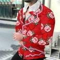 thumbnail image 7 of Xuyuer Valentine's Day Hawaiian Shirt Tuxedo for Men Graphic Long Sleeve Party Tux Tee Casual Top Button Down Shirts, 7 of 7