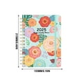 2025 Planner, Weekly and Monthly Calendar Planner Book, January 2025 December 2025, HardCover