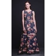 thumbnail image 3 of Bimba Floral Women Long Tank MaxiÂ&nbsp;Dress Round Neck Printed Party Gown-XX-Large, 3 of 5