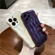 thumbnail image 3 of Funda Trasera Plisada Con Estilo Plisado Para iPhone 11 12 13 14 Pro max 14plus A Prueba De Golpes, 3 of 4