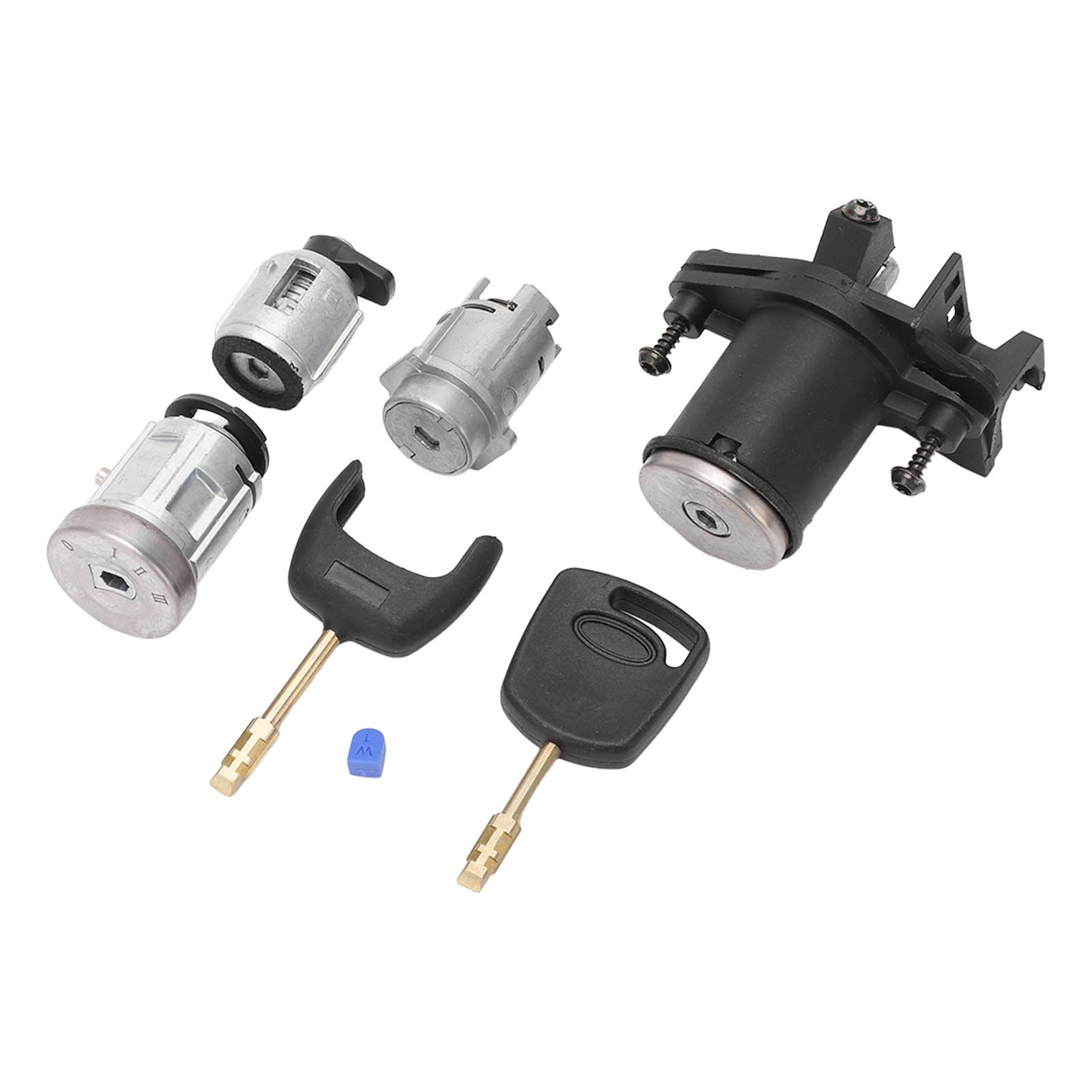 Ignition Lock Cyclinder Car Door Lock Cyclinder Door Lock Key Cylinder Set Ignition Door Lock