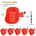 thumbnail image 5 of 6pcs Chicken Drinker Cups, TSV Large Automatic Poultry Water Dispenser for Hens and Ducks, 5 of 8