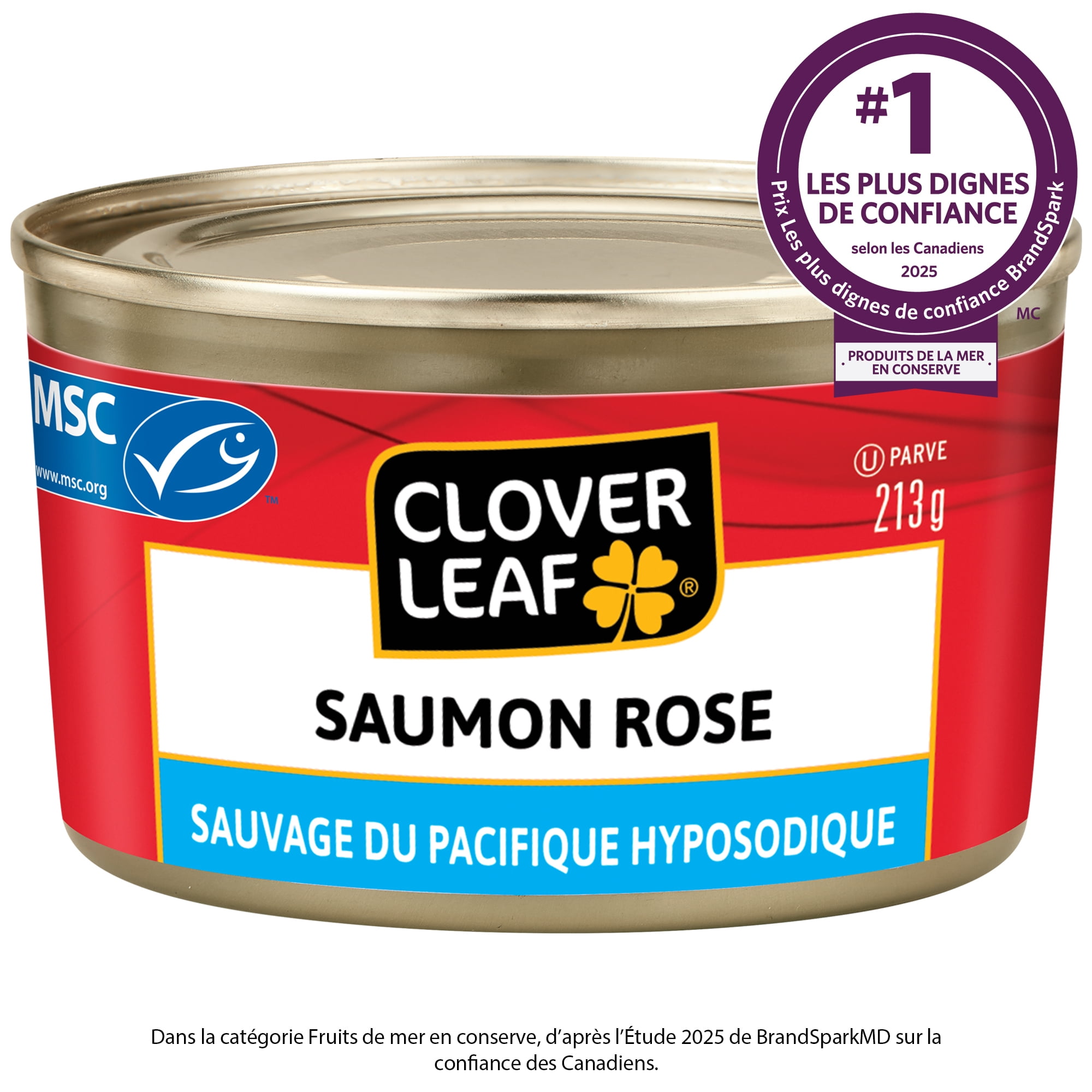 Clover LEAF® Low Sodium Pink Salmon, 213 g