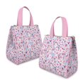 thumbnail image 2 of Pioneer Flower Floral Print Pattern Insulated Lunch Bag for Women & Adults,Large Portable Soft Cooler Lunch Bag,Thermal Food Storage Tote with Pearl Cotton,8.66L,8.75x5.75x9.5 Inch, 2 of 6