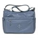 thumbnail image 1 of KAUKKO bolso cruzado para mujer, bolso de hombro ligero, bolso cruzado de nailon con múltiples bolsillos, bolso de viaje para mujer KAUKKO 1517-GRIS, 1 of 5