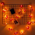 thumbnail image 1 of LED Light String Halloween Yard Decoration Lamp Decoration; Lamp Thanksgiving Party Lighting, 10 LED, 1.5m, Always Bright, Leaf, 1 of 7