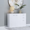 thumbnail image 1 of vidaXL Sideboard White 105x30x75 cm Engineered Wood, 1 of 5