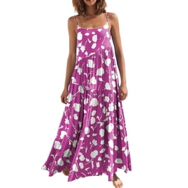 October: Vestido Maxi Estampado Mujer | El Palacio De Hierro