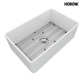 thumbnail image 2 of Farmhouse Kitchen Sinks Single Bowl Apron Undermount Vessel 30"x18"x10" Sink with Grid and Strainer, 2 of 12