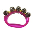 thumbnail image 3 of Pandereta Mini Sunnimix Campana de pandereta de mano rosa, 3 of 8