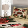 thumbnail image 2 of Ambesonne Christmas Quilted Coverlet 3 Pcs, Vintage Ornaments, King Size, Multicolor, 2 of 3