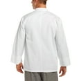 thumbnail image 3 of 2-PACK Chef Code Francesco Classic Chef Coat with Cloth Knot Buttons, 3 of 4