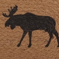 thumbnail image 6 of VHC Brands Cumberland Moose Rustic Decor Natural Jute Table Runner for Kitchen Dining Room , Tan Red Black Woodland, 6 of 6