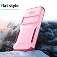 thumbnail image 6 of Allyechgroup Google Pixel 8a Case, Sliding Camera Lens Protective Heavy Duty Shockproof Anti-Scratch Bumper Protective Phone Case for Google Pixel 8a, Pink, 6 of 7