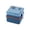 #422-Blue, variant on Cheapark Double Layer Square Plastic Lunch Box Portable Food Storage Case Gift