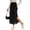 Black, variant on Tqcoqu Long Skirts for Women High Waisted Mesh Slit Split Skirt Casual Trendy Summer Maxi Skirts,Beige,Women's S-XL