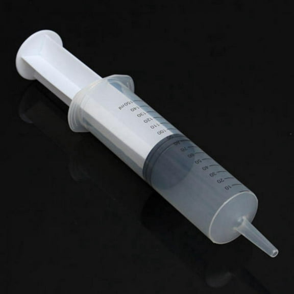 Prettyui Reusable Pet Feeder Syringe Cat Dog Bird Rat Rabbit Plastic Pet Feeding Tools 150ML
