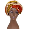 thumbnail image 2 of XIAOHUAGUA Multi-color Hair Accessory Headband Head Wrap Tie Scarf African Hair Head Scarf, 2 of 5