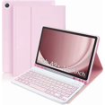 thumbnail image 1 of Funda con Teclado Desmontable Rosa para Samsung Galaxy Tab A10 9.9", SM-X501/X505/X506/X508, 1 of 1