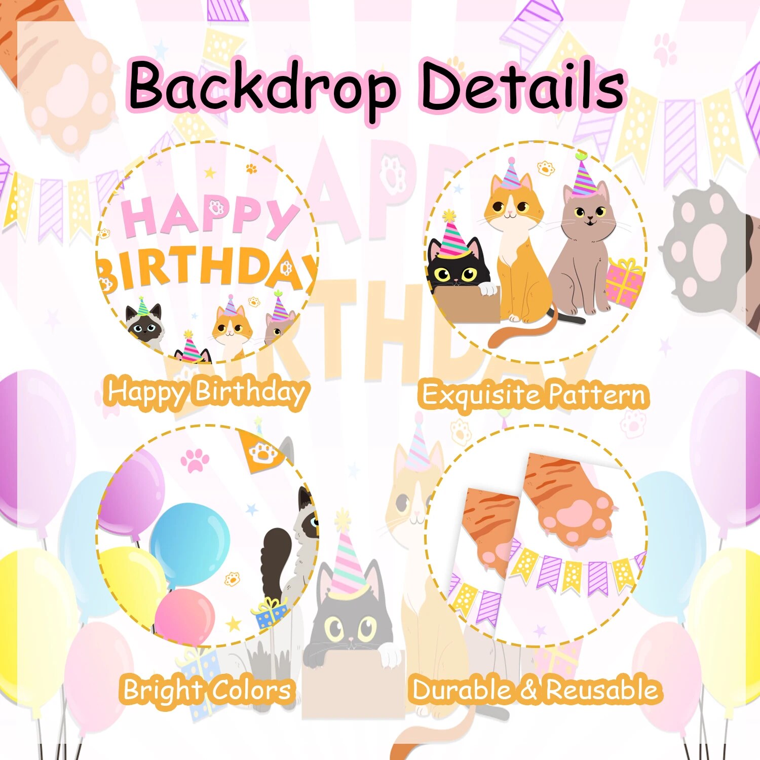 cat-happy-birthday-backdrop-party-decorations-supplies-meow-kitten-photography-background-pet-paw-cartoon-photo-banner-for-lover-walmart-com