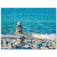 thumbnail image 1 of Picture-Tiles.com: Waves Ceramic Tile Wall Mural WAL501164-43M. 24"W x 18"H using (12) 6" x 6" Ceramic Tiles-Satin Finish, 1 of 3