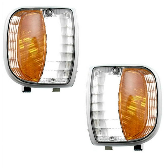 For 94-97 Mazda Pickup Park Corner Light Turn Signal Marker Lamp RH LH Set PAIR