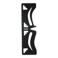 thumbnail image 1 of Women Eyebrow Balance Ruler Eyebrow Stencil Ruler Eyebrow Location Tool, 1 of 7