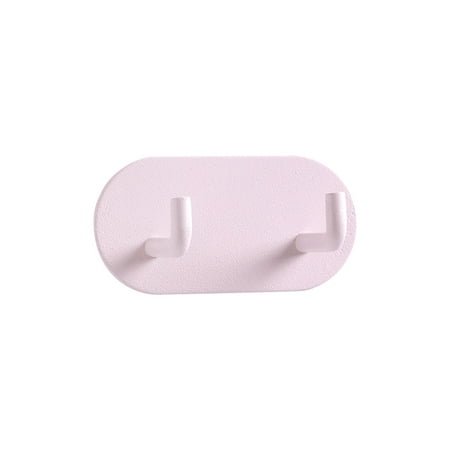 

Punch Free Hook Strong Sticky Glue Hook Load Bearing Door Rear Wall Bathroom Kitchen Key No Nail Paste