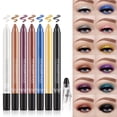 thumbnail image 3 of Eyeshadow Pencil, Glitter Eyeshadow Pen, Pearlescent Long Lasting Smooth Creamy Texture, High Pigmentation Shimmer Makeup Tool for Eye Definition and Blending, 3 of 4