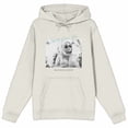 thumbnail image 4 of White Lotus Legends Never Die Long Sleeve Sand Adult Hooded Sweatshirt-Small, 4 of 7