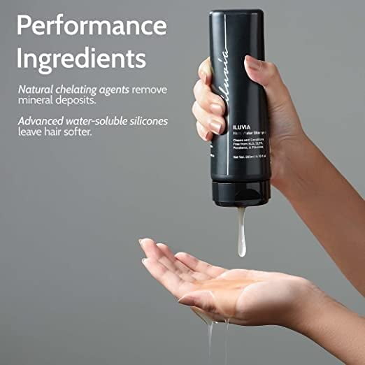 Iluvia Professional Hard Water Shampoo Gently And Effectively Removes