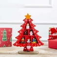thumbnail image 4 of DIY Wooden Christmas Tree Desktop Ornament for Kids Holiday Craft Project Festive Home and Window Display Decoration, 4 of 6