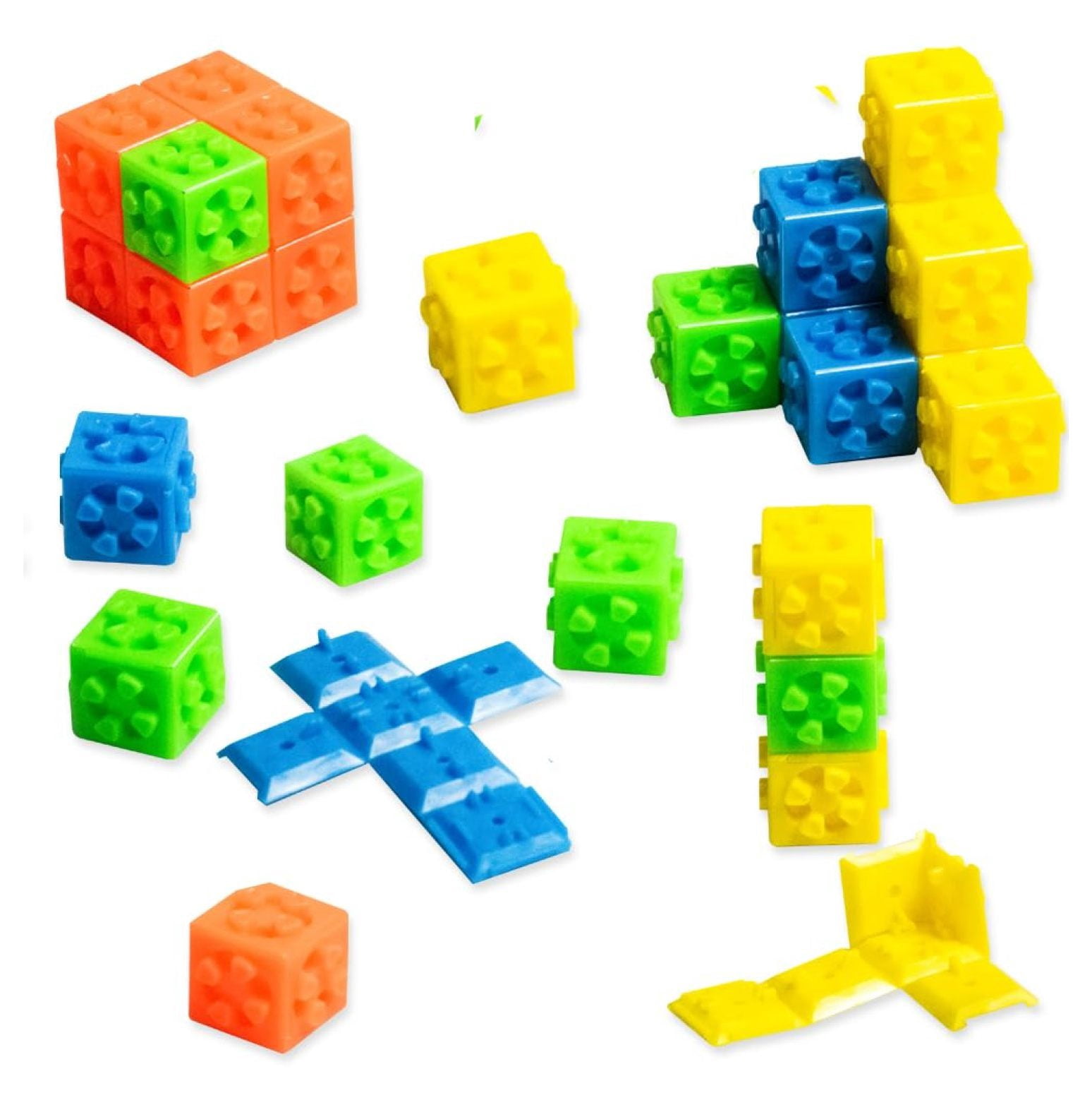 2-4090 Omnifix Cube Set (Pack of 300), 17 x 11 x 6.38 inches (1481324)