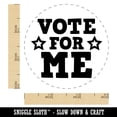 thumbnail image 2 of Vote For Me Voting Patriotic Funny Rubber Stamp for Scrapbooking Crafting Stamping - Small 3/4 Inch, 2 of 7