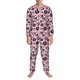 thumbnail image 3 of Fotbe Skull lips record Guitar Pijama de Hombre con Estampado de Manga Larga, Conjunto de 2 Piezas, Ropa de Dormir Suave y Cómoda con Bolsillos-XX-Large, 3 of 7